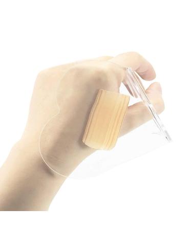Pufguy Heart-Shaped Acrylic Makeup Mixing Palette Set - 2pcs | Ideal for Cosmetic Foundation, Eyeshadow, Nail Art | Handheld Design - 3.1x2.6x0.9 - Buy Online on GoSupps.com