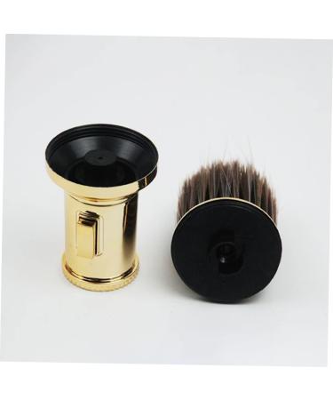 Beatifufu Body Powder Brush Hair Salon Shaving Brush Hairdressing Neck Duster Barber Supplies Hairdressing Brush Barber Brush Neck Duster Salon Shave Brush Styling Cleaning Brush 13.5x6.cm Golden - Buy Online on GoSupps.com