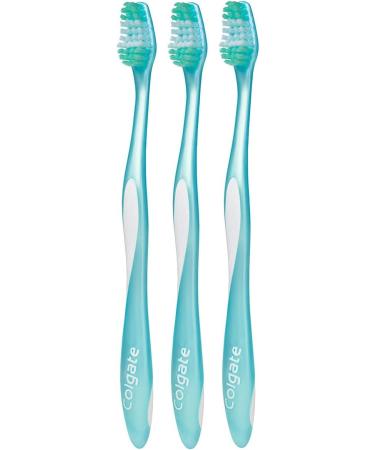 Colgate Wave Compact Head Toothbrush Comfort Fit Soft - 3 Pack - Buy Online on GoSupps.com