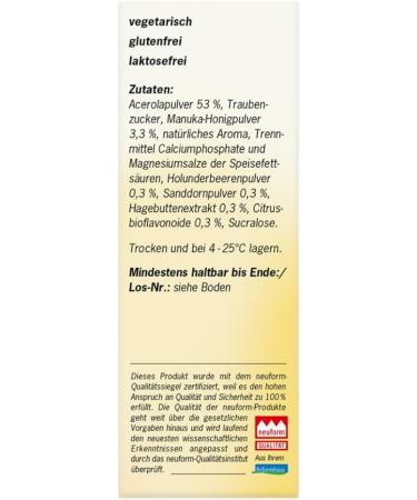  Alsiroyal Alsiroyal Natural Vitamin C PLUS Manuka Honey MGO 350+ L 60 Capsules - Buy Online on GoSupps.com