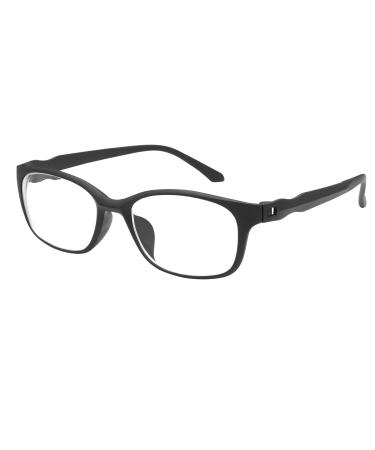 Ljimi short -sighted goggles for men women retro myopia glasses short -sighted glasses anti blue light glasses distance glasses black -1.25 x