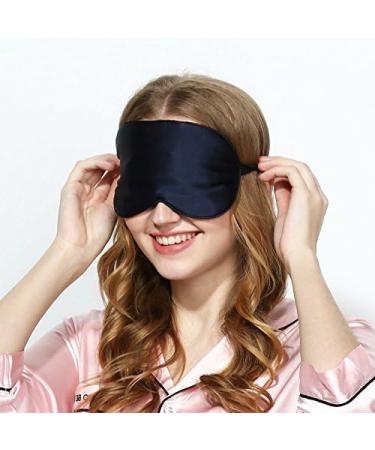 Mulberry Silk Sleep Mask - Adjustable Straps, Ultra-Soft, Mint Green - Buy Online on GoSupps.com