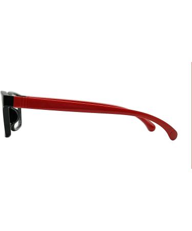 Buy LHSDMOAT Children s Blue Light Filter Glasses - Black/Red Rectangular Frame for Gaming & Screen Use - Buy Online on GoSupps.com