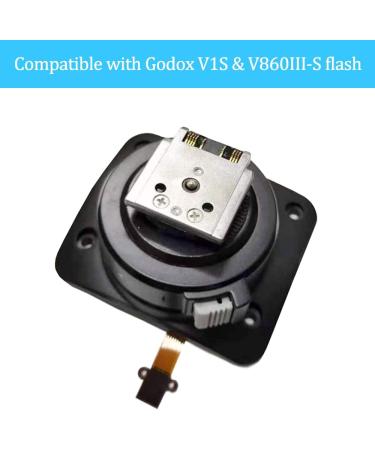 Godox V1S V860III-S Hot Shoe Replacement Mount Foot - Metal Upgrade for Sony Flash V1 & V860III-S - Buy Online on GoSupps.com