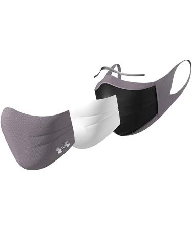Under Armour Adult Sports Mask 1 Slate Purple/Silver Chrome X-Large/2X-Large - Pack of 1 - Buy Online on GoSupps.com