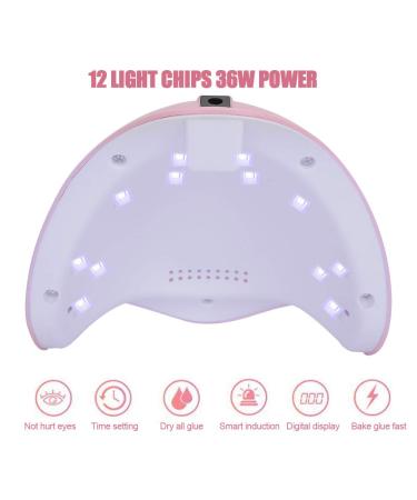 Premium Gel Nail Polish Lamp Starter Kit | 36W UV LED Dryer & DIY Manicure Tools | Complete Nail Art Set for Perfect Home Manicures - Buy Online on GoSupps.com