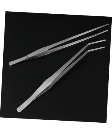 MipCase 6-Piece Set - 38cm Curved Aquarium Tweezers for Aquatic Plants | Precision Tools for Plant Care - Buy Online on GoSupps.com