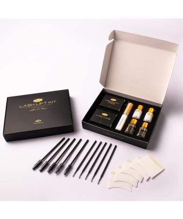 Stars + Colors eyelash lifting set (starter kit) special edition 10-part for eyelash lamination/eyelash waves including 5x eye pads + 10x eyelash brush + 5x microbrushes