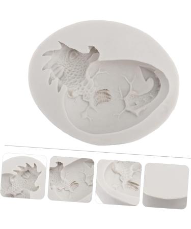 Tofficu 2pcs Silicone Soap Mold Easter Egg Mould Easter Soap Mold Easter Mousse Dragon Candy Mold Easter Fondant Dragon Egg Candy Clay Mold Silicone Molds Chocolate Mould White Cake Crayon - Buy Online on GoSupps.com