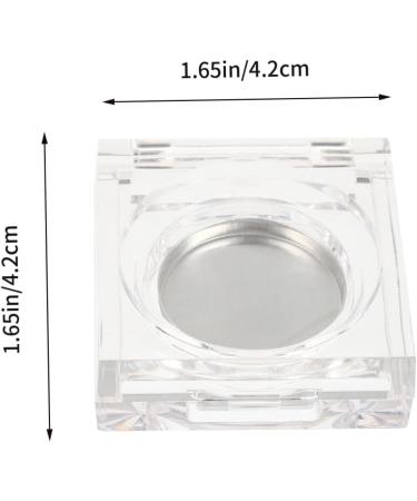 Ipetboom Makeup Eyeshadow 18 Pcs Eye Shadow Box Eyeshadow Plastic Trays Cosmetics Mini Eye Shadow Case up Filling Travel 4.2x1.5cmx3pcs As Shownx3pcs - Buy Online on GoSupps.com