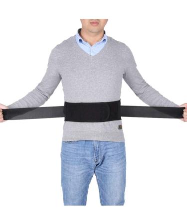 Trionn Home Corrector Turmalin Self-Heating Lower Back Support Belt - Lumbar Spine Brace for Pain Relief - Buy Online on GoSupps.com
