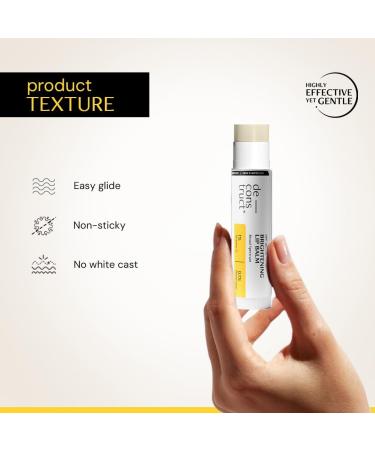 Brightening Lip Balm with SPF 50 | Vitamin C & Resorcinol | Moisturizes Dry & Chapped Lips | Helps Brighten Pigmented Lips | Enriched with Vitamin E & Murumuru Butter | 4.2g - Buy Online on GoSupps.com