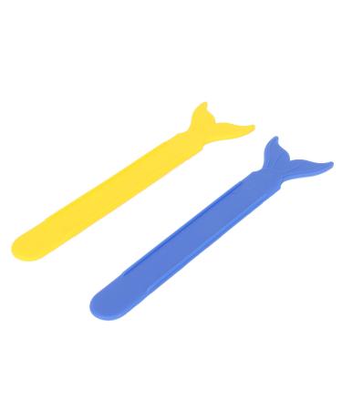 Portable 2-piece plastic tongue tip training device for slurred speech