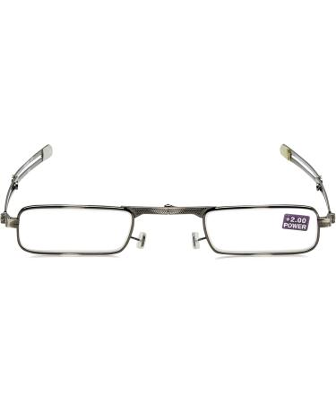 I NEED YOU Reading Glasses - Fire +2.00 Diopters - Antique Silver | Pack of 1 - International Shipping Available - Buy Online on GoSupps.com