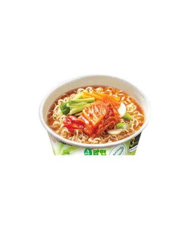 Nongshim Soon Kimchi Noodle Cup 2.64 oz (Pack of 6) - Authentic Korean Flavor - Buy Online on GoSupps.com