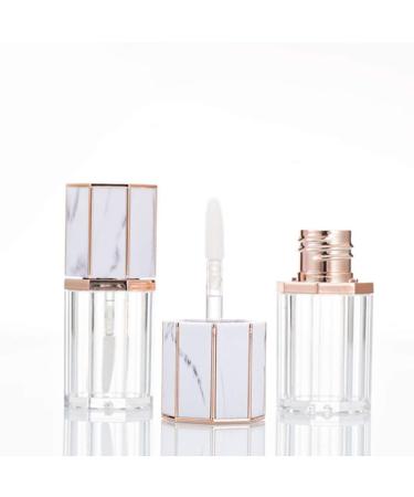 KALLORY 5ml Clear Lip Gloss Tubes with Wand | Bulk Lip Gloss Containers for Women | Empty Lipgloss Containers (5 Pcs) - Buy Online on GoSupps.com