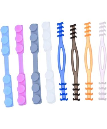 CliSpeed 24 Pcs Ear Mask Buckles - Black Adjustable Lanyard Hooks for Face Cover - No Trace 15x1.5cm Secure & Comfortable Fit - Buy Online on GoSupps.com