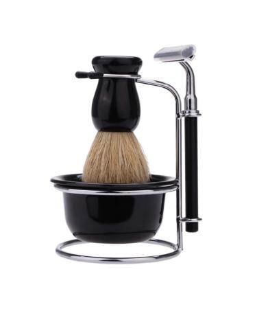 Ipetboom Hand Shaver Kit - Premium Men's Razor Blades & Shaving Brush for a Close Shave - Perfect for International Shipping - Buy Online on GoSupps.com