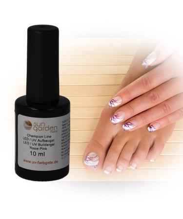 Buy Champion Line Builder Gel - Rosie Pink 10ml Brush Bottle | Best Gel Polish for Manicure | International Shipping - Buy Online on GoSupps.com