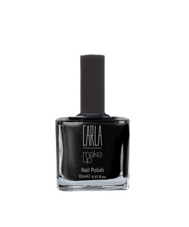 Carla Professional Make Up Nail Polishes - Attract Looks - Black Nail Polish