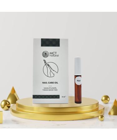MCT natural Nail Care Oil 8 ml Natural Pure Keratin Vitamin E Natural Oils - Buy Online on GoSupps.com