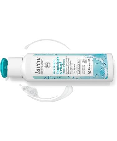  lavera lavera Basis Sensitiv Moisturizing and Nourishing Shampoo Silicone-Free Long-Lasting Freshness & Balanced Scalp Vegan Natural Cosmetics 250 ml - Buy Online on GoSupps.com
