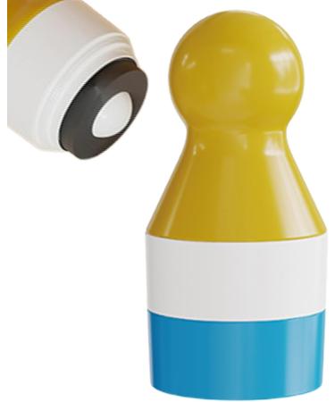 Solar Buddies Sun Buddies Sunscreen Applicator Refillable Sunscreen Dispenser with Roll-On Ball Sunscreen Applicator for Beach Travel Camping Outdoor Party Climb (Small circle) - Buy Online on GoSupps.com