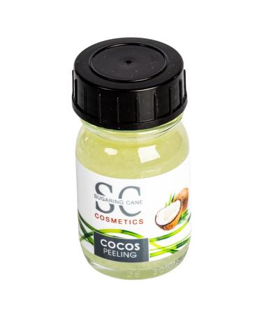 Sugaring Cane Sugar Body Scrub - Preservative-Free - For Shower and Body - Coconut - 30 ml