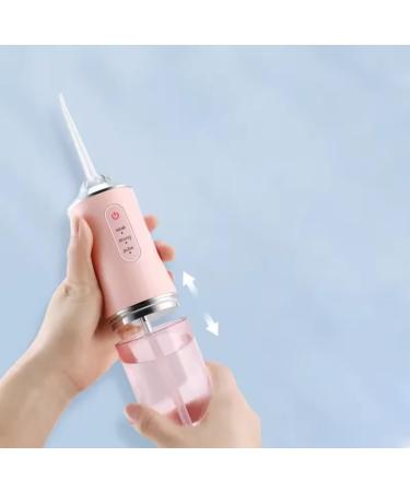 Irrigador Dental Inal mbrico Port til Rosa - 4 Puntas 3 Modos Recargable | Limpiador Bucal y Cepillo Autom tico - Buy Online on GoSupps.com