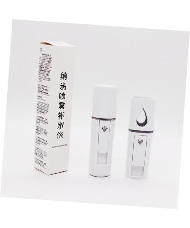 Baluue Face Sprayer Facial Spa Steamer Mini Humidifier Makeup Brishes Facial Spray Mist Face Steamer White - Buy Online on GoSupps.com