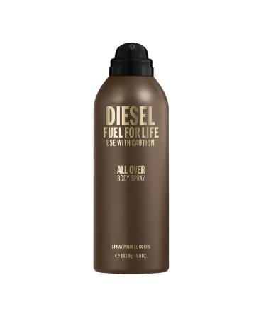 DIESEL Fuel For Life - Body Spray for Men - Woody Ambery - With Notes of Anise Lavender & Woody Amber 6.76 Fl.Oz.