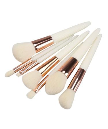 7-Piece Loose Powder Brush Set - Professional Blush & Makeup Tools for Flawless Beauty - Buy Online on GoSupps.com