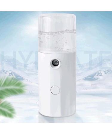 LALADEFIEE 1pc Hydrating Instrument Sprayer Mini Face Steamer Mini Mister Electric Facial Mister White Abs - Buy Online on GoSupps.com