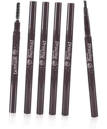 Eyebrow Pencils 2 1 brow pencil microblading pen Eyebrow Pencil makeup five colors to rotate Eye Brow Pen - Buy Online on GoSupps.com