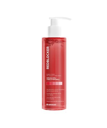 Soothing Cleansing Oil for Spider Veins and Capillaries - Dermocosmetic Blend with 6 Oils for Gentle and Precise Daily Face Care. Removes Impurities Makeup and Reduces Redness - 145ml