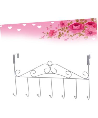 Alipis Over Door Clothes Hanger Rack Ceiling Hook Adhesive Hooks Hanging Hooks Hook up Ordinary Locker medium White - Buy Online on GoSupps.com