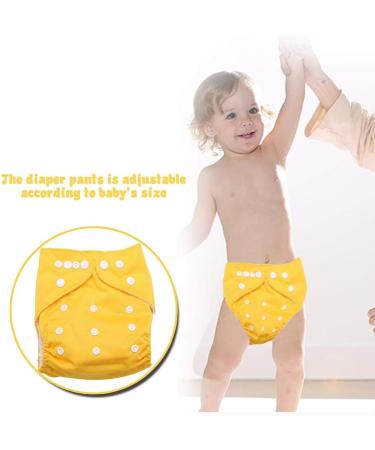 BABY CLOTH POCKET DIAPER: Adjustable Super Absorbent Underwear Pants for Infants - Leak Free & Waterproof - Buy Online on GoSupps.com