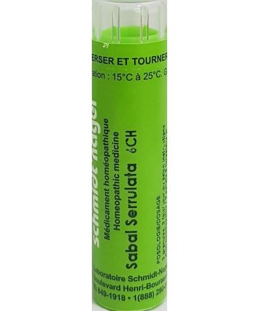 Sabal Serrulata 6CH Homeopathy Medicine Schmidt-Nagel Canada (Homeodel) 90 pellets/granules