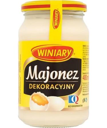 Winiary Decorative Mayonnaise 400 Mililiter x 3 Pieces - Buy Online on GoSupps.com