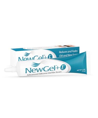 NewGel+E Advanced Silicone Scar Treatment Gel for OLD and NEW Scars w Vitamin E, for Surgery, Injury, Keloids, Burns, and Acne Scars (15 Grams)