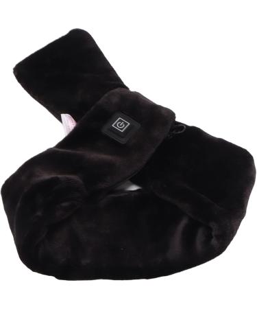 Ylszhyr Black Neck Heating Pillow | Portable USB Heating Neck Wrap & Scarf | Soft Electric Heater for Winter Outdoors - Buy Online on GoSupps.com