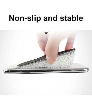 Premium Orthopedic Heel Lift Pair - 1.0 Inch Black Half Insole for Heel Pain and Leg Length Discrepancies - Buy Online on GoSupps.com