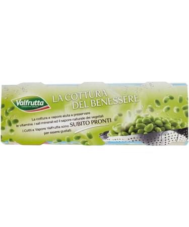 VALFRUTTA STEAMED EDAMAME SOYA 3 X 140 GR - Buy Online on GoSupps.com