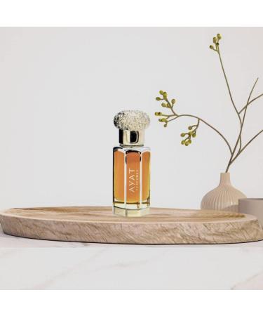 AYAT PERFUMES Perfume Extract 12ml | Pretty Bottle Packaged in an Elegant Box | Alcohol-Free Unisex Attar | Long Lasting Fragrance Oil | Arabian scent Made Designed in Dubai (Musk Coconut) - Buy Online on GoSupps.com