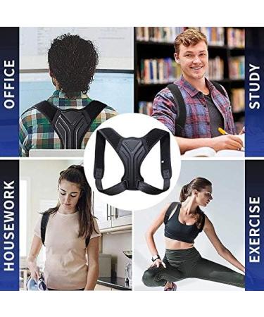 Buy DFHBFG Posture Corrector Back Brace - Adjustable Upper Back Support for Pain Relief | Large Size - Buy Online on GoSupps.com