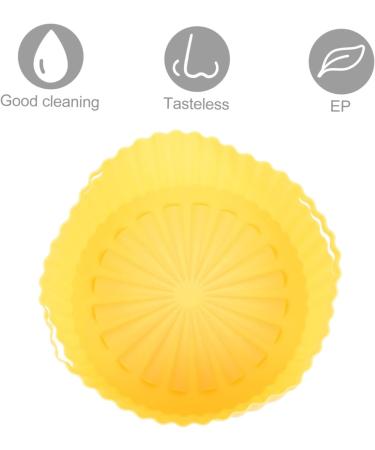 Zerodeko Accessory Reusable Pad Non-Stick - Silicone Household for Liner Food Supply Yellow 19X19X7CM - Buy Online on GoSupps.com