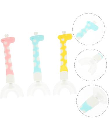 Buy Minkissy Kids U-Shaped Silicone Toothbrush - 15pcs Soft Cartoon Design Food Grade Safe for International Shipping - Buy Online on GoSupps.com