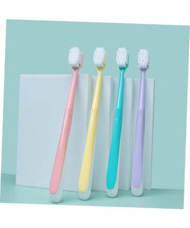 Shop Goohochy 4-Piece Soft Cotton Toothbrush Set for Sensitive Gums - Silk Travel Oral Care | Japanese Style - Buy Online on GoSupps.com