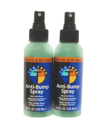 ORS Tea Tree Oil Anti-Bump Spray 4.5 Ounce (Pack of 2)