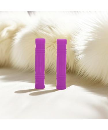 Silicone Chewing Pencil Attachment & Jewelry for Autism & ADHD - Chewable Toys for Kids & Adults - Purple Saberstift Set - Buy Online on GoSupps.com